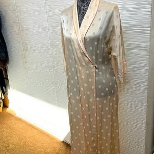 Vintage silk Dior robe